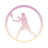 Squashspieler Schläger Schläger