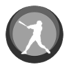 Softball Spieler Baseball Baseball