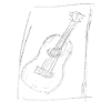 guitar for dark