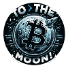 ''To The Moon'' Crypto Design