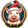 Piggy Christmas