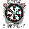 Dartshirt, Dart-Sport, Papa