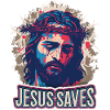 Jesucristo con la corona de espinas en el camino de la Pasión