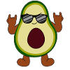 Balancement Avocat Cool Mélomane Aimant