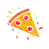 Pizza = Bonheur