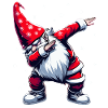 Dabbing Weihnachtsmann Dab Nikolaus