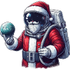 Idée cadeau Père Noël astronaute