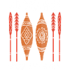 Aboriginal Spear Shield