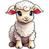 Cute little lamb