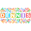 DENNIS colourful cubes