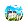 Bayern Schloss Neuschwanstein Deutschland