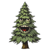 Verrückter Tannenbaum -perfektes Weihnachtgeschenk
