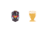 Zug und Bier Fan