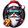 Santa Claus cyberpunk
