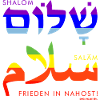 Shalom - Salaam - Frieden!