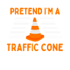 Traffic Cone Funny Halloween Costume