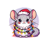 Christmas Fairy Lights Chinchilla