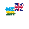 Rwanda Royaume-Uni Drapeau britannique Rwandais
