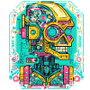 AI Robot Cyberpunk