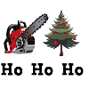 Weihnachtsbaum Kettensägentraum