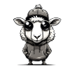 Cool Hip Hop Sheep