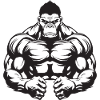Gorille Bodybuilding Gym Beast