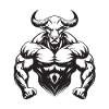 Bull Bull Gym Muscles Bodybuilding