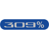 Logo 309%