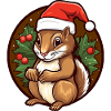Noël écureuil