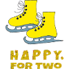 schlittschuhe happy for two