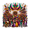Festive Carnival Parade