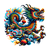 Dragon traditionnel chinois