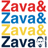 Ted Lasso Zava Schriftzug Bunt