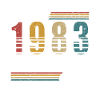40 år gammel - førti bursdag desember 1983