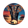 Africa Steppe and Animals