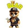 Teddy bear with money