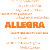 Sprüche Allegra