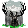Moose "Save the Nature"