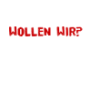 wollen wir?