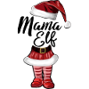 Mama Elf – Funny Christmas Design