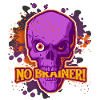 Skull Cartoon, Skull, Zombies Saying