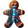 Cyberpunk Lebkuchenmännchen