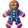 Cyberpunk Lebkuchenmännchen