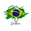 I love Brazil - Brazil map