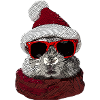 Lunettes Lapin Noël Motif Lapin