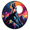 Climbing - Moon - Space