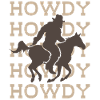 Bigfoot HOWDY Western Welcome Design
