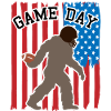 Attrape-drapeau Bigfoot Patriot USA