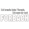 Therapie FORBACH