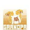 Grand-père bouledogue anglais